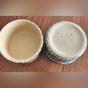 Vintage Roseville Pottery Bowl set of 2